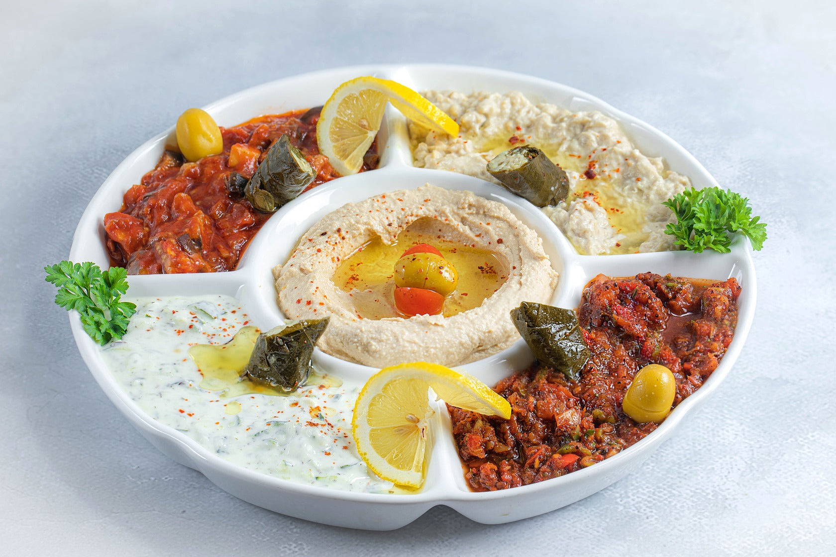 A1 Mixed Mezze Platter Ayasofya Turkish Restaurant